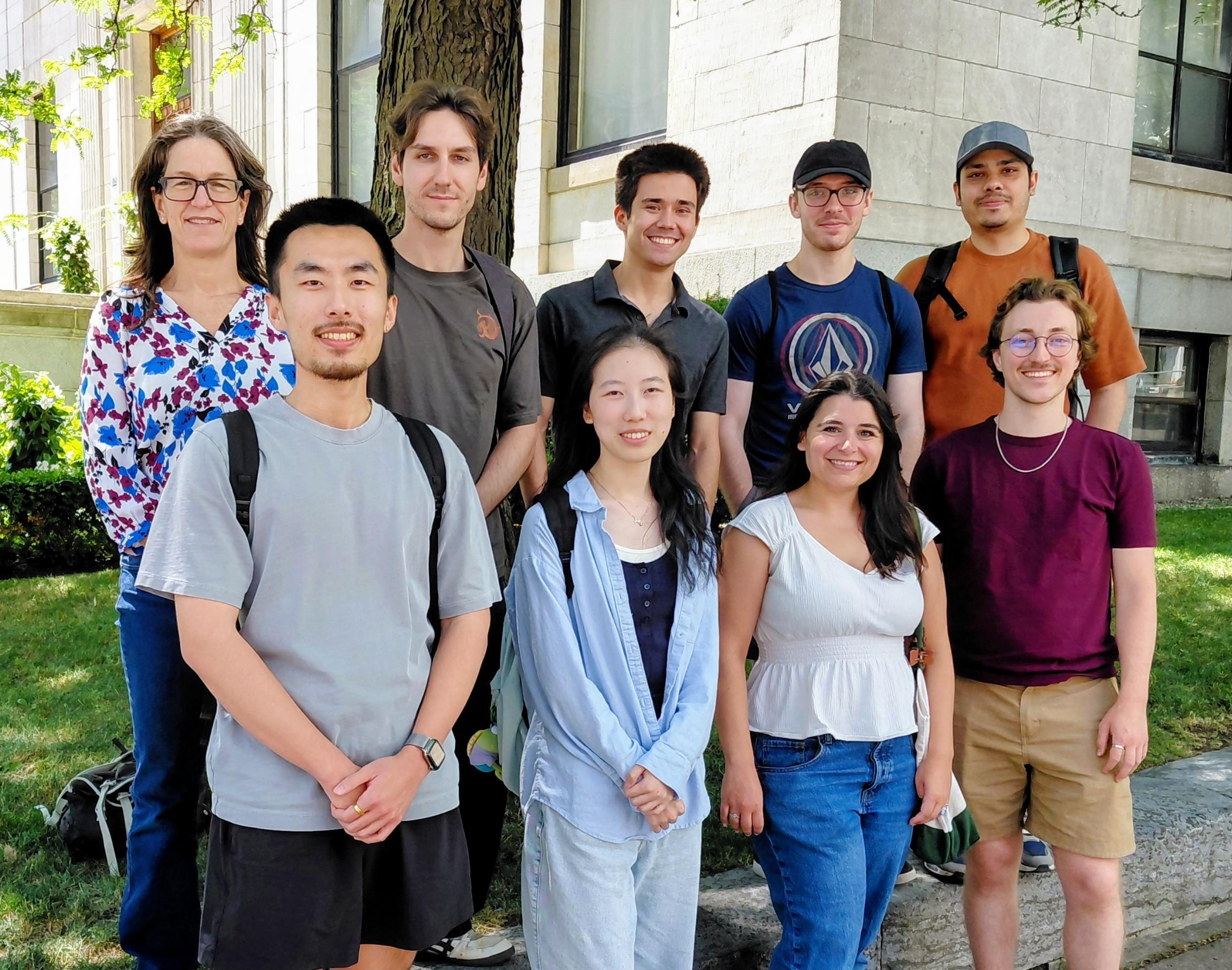 Photonics DataComm Team lab lunch in 2026